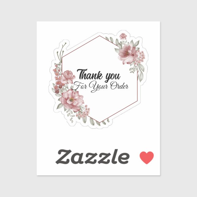 Thank you for your order (Sheet)