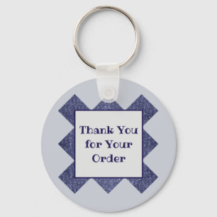 Thank You for Your Order Professional Business Key Ring
