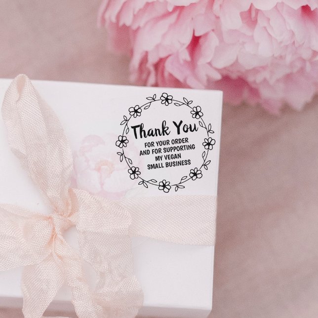 Thank You for your order, Small Business,  Rubber Stamp (Creator Uploaded)