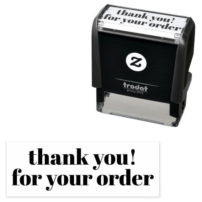 Thank You for Your Order Stamp  (In Situ)