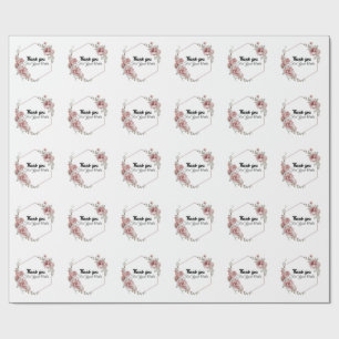 Thank you for your order wrapping paper