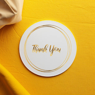 Thank you for your purchase classic round sticker