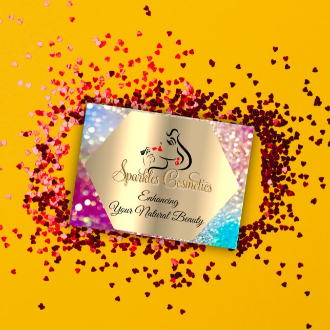 Thank You For Your Purchase Holograph Logo Business Card (Creator Uploaded)