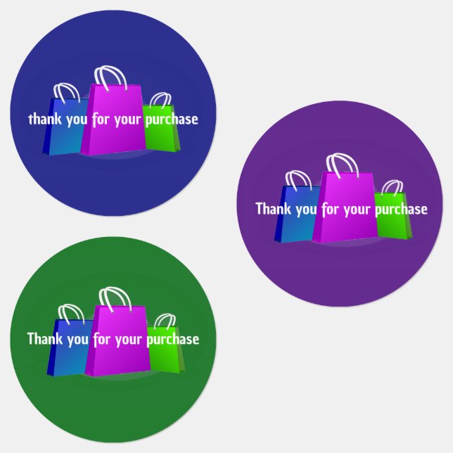 Thank You for your Purchase Labels (Group)