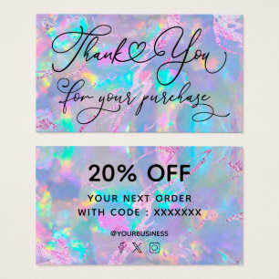 thank you for your purchase opal texture