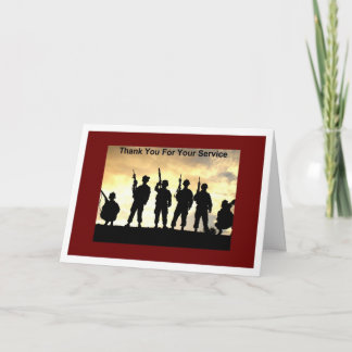 Thank You For Your Service