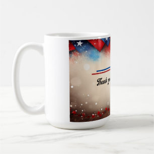 Thank you for your service coffee mug