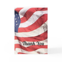 Thank You For Your Service Greetings Card