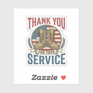 Thank You for Your Service Military Boots Shirt De