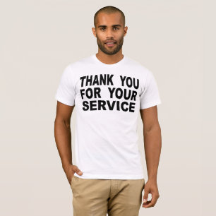 Thank You For Your Service T-Shirt