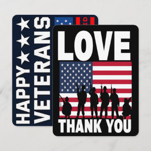Thank You for Your Service: Veterans Day 2025 Card
