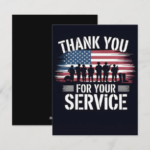 Thank You for Your Service: Veterans Day 2025 Holiday Card