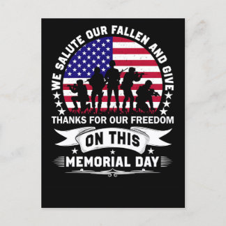 Thank You for Your Service: Veterans Day 2025  Holiday Postcard