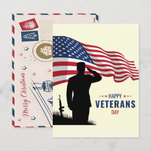 Thank You for Your Service: Veterans Day 2025 Holiday Postcard