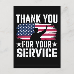 Thank You for Your Service: Veterans Day 2025 Holiday Postcard