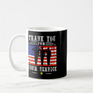 Thank You For Your Services Patriotic - Veterans D Coffee Mug