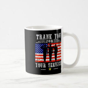 Thank You For Your Services Patriotic - Veterans D Coffee Mug