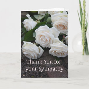 Thank you for your sympathy card