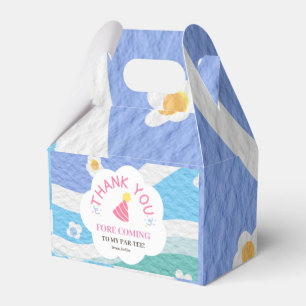 Thank you fore coming to my par-tee kids party favour box
