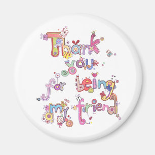 Thank You Friend Magnet