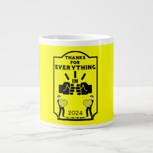 Thank You From Human Resources Large Coffee Mug