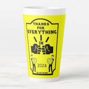 Thank You From Human Resources Latte Mug
