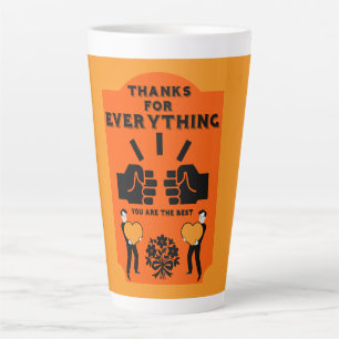 Thank You From Human Resources Latte Mug