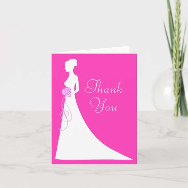 Thank You from the Bride Card (Front)