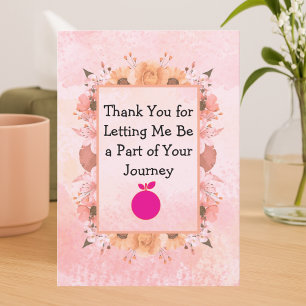 Thank You From Your Therapist – Watercolor Design 