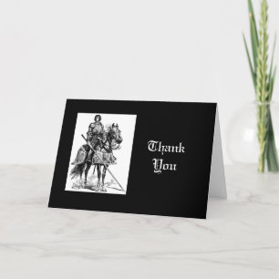 Thank You, Fun Knight in Shining Armour You Card