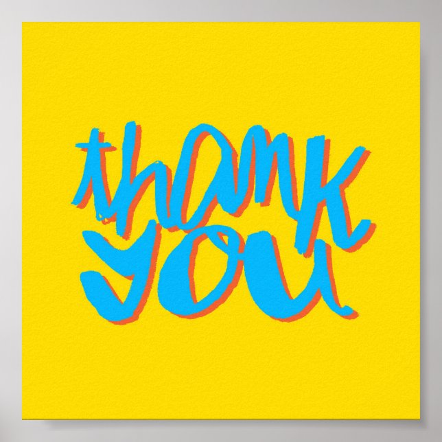 Thank You Gift Poster (Front)