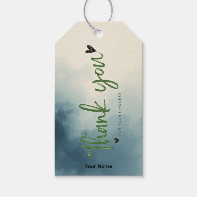 Thank You  Gift Tags (Front)