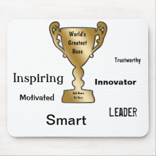 Thank You Gifts For Boss Mouse Pad