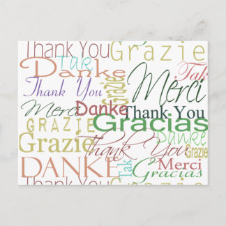 Thank You Gifts Postcard
