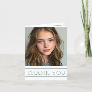 Thank You Graduate Simple Pastel Green Card