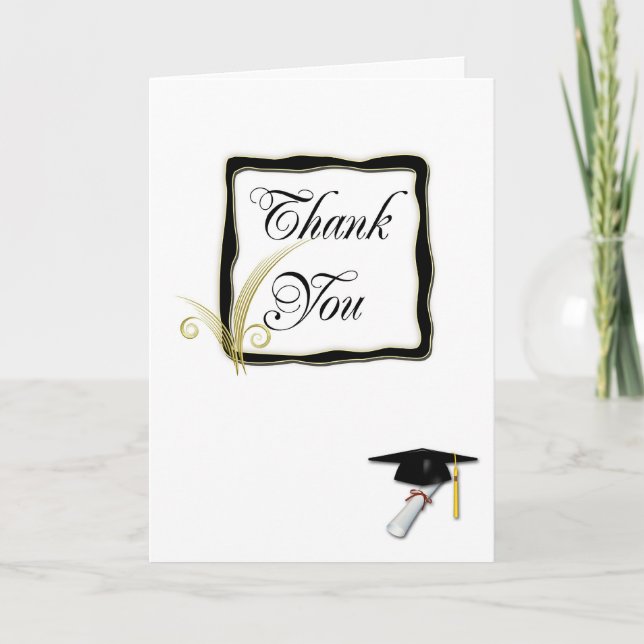 Thank You Graduation Card (Front)