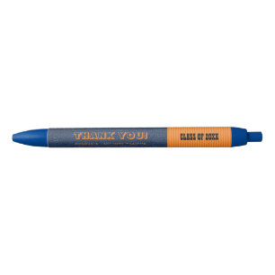 Thank You Graduation Party Custom Favour Ink Black Ink Pen