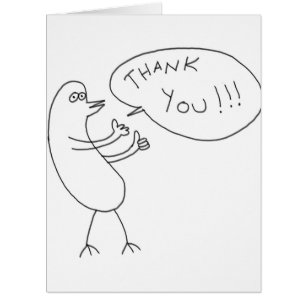 Thank You!!! Greeting Card