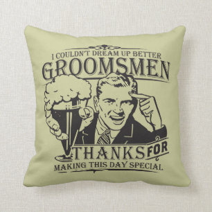 Thank You Groomsmen Cushion