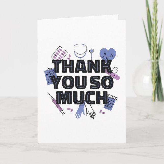 THANK YOU HEALTH CARE CARD (Front)