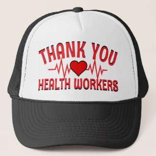 Thank You Health Workers Trucker Hat