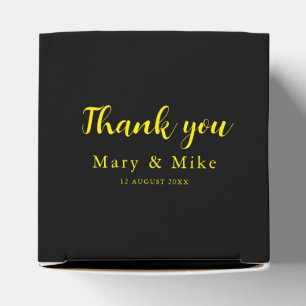 Thank You Heart 2x2x2 Favor Box for Any Occasion