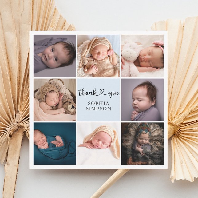 Thank You Heart Script Photo Announcement (Creator Uploaded)