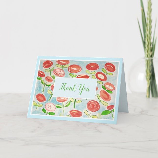 Thank you holiday card (Front)