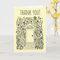 THANK YOU Home Sweet Home Garden Door Custom