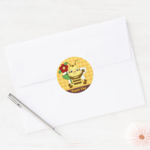 Thank You Honey Bee sticker