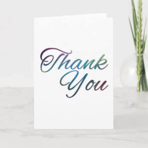 Thank You Images Card
