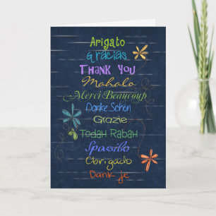 Thank You in foreign languages