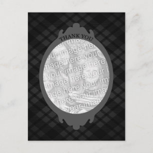 thank you (insert your own picture) postcard