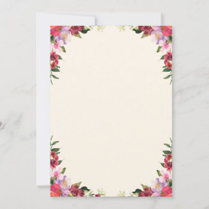 Thank you invitation card